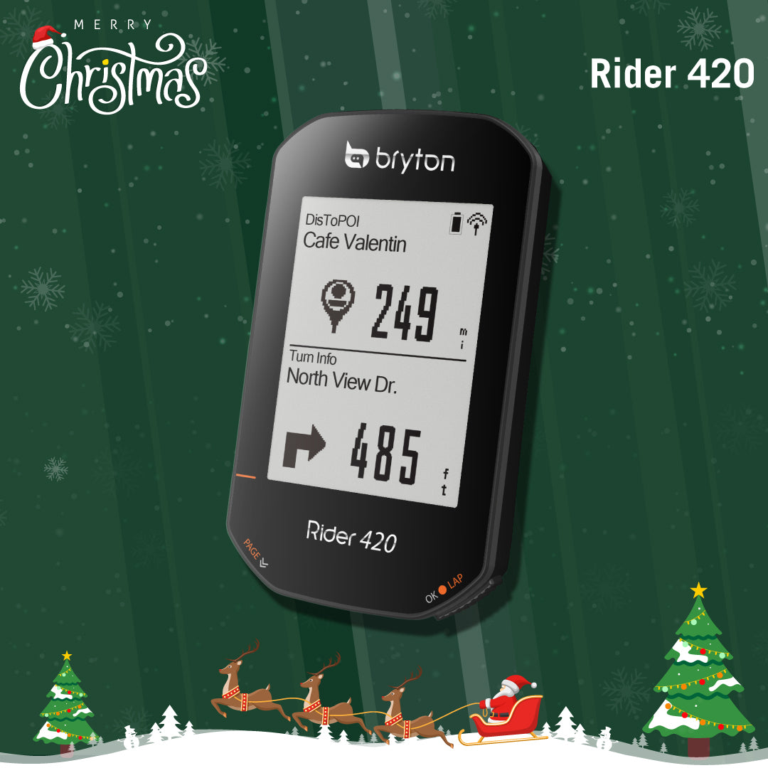 Bryton Rider 420 GPS Bike Cycling Computer for Cycling & Racing – Bryton  USA Online Shop