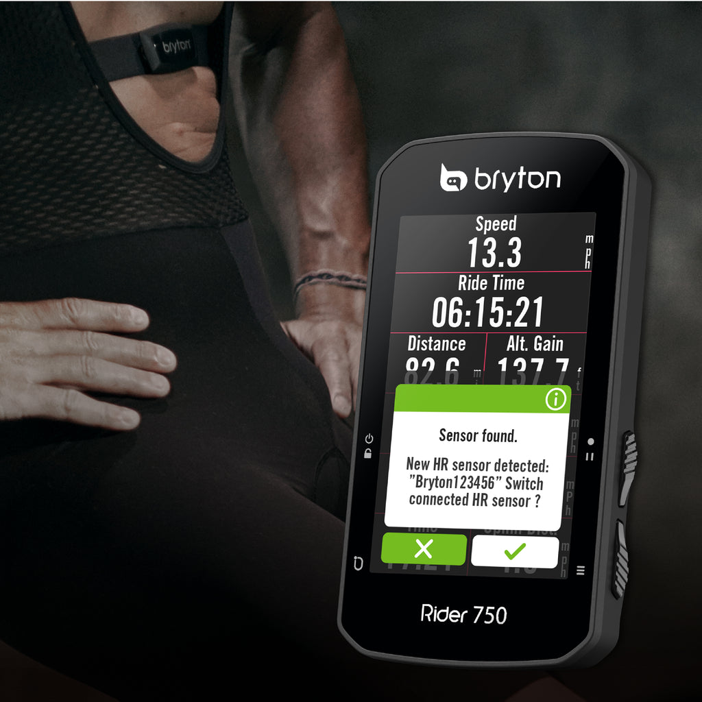 Bryton Rider 750 | GPS Bike Computers for Cycling & Racing 