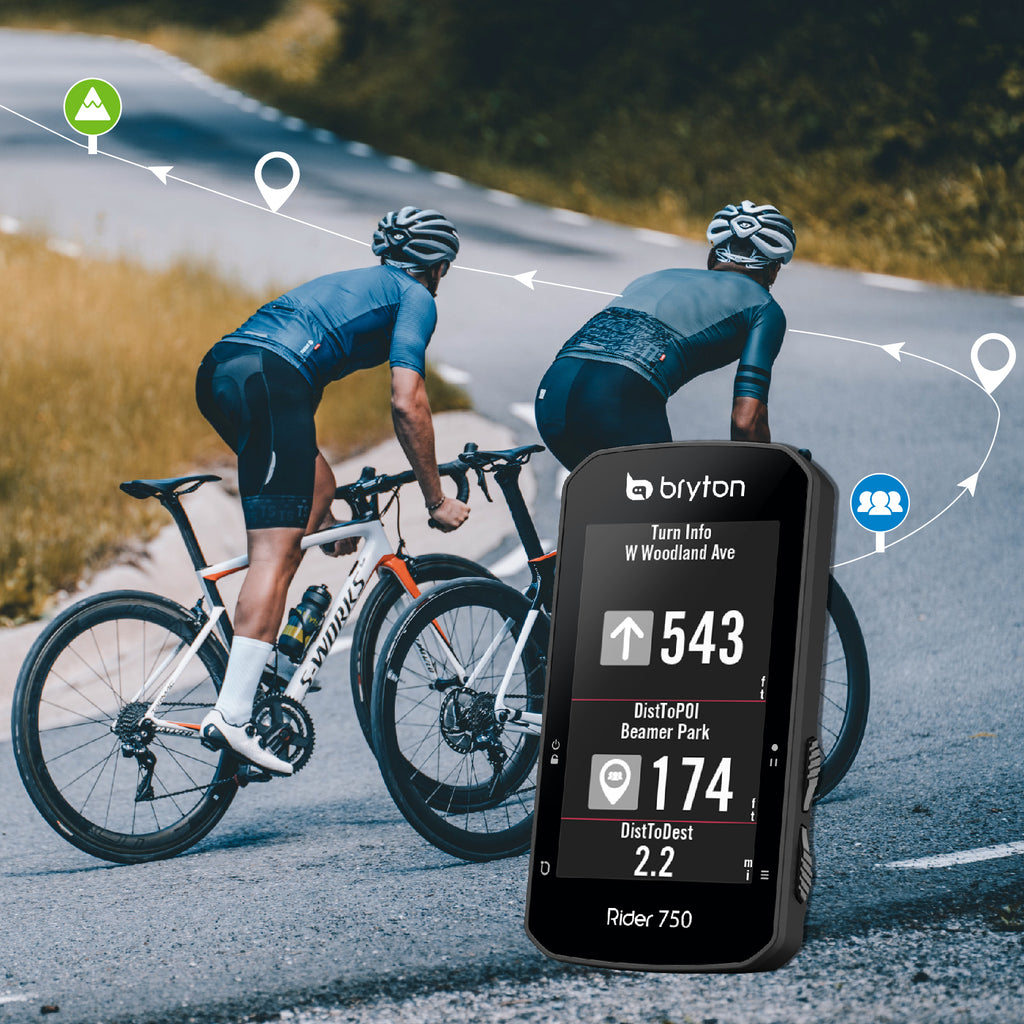 Bryton Rider 750 | GPS Bike Computers for Cycling & Racing