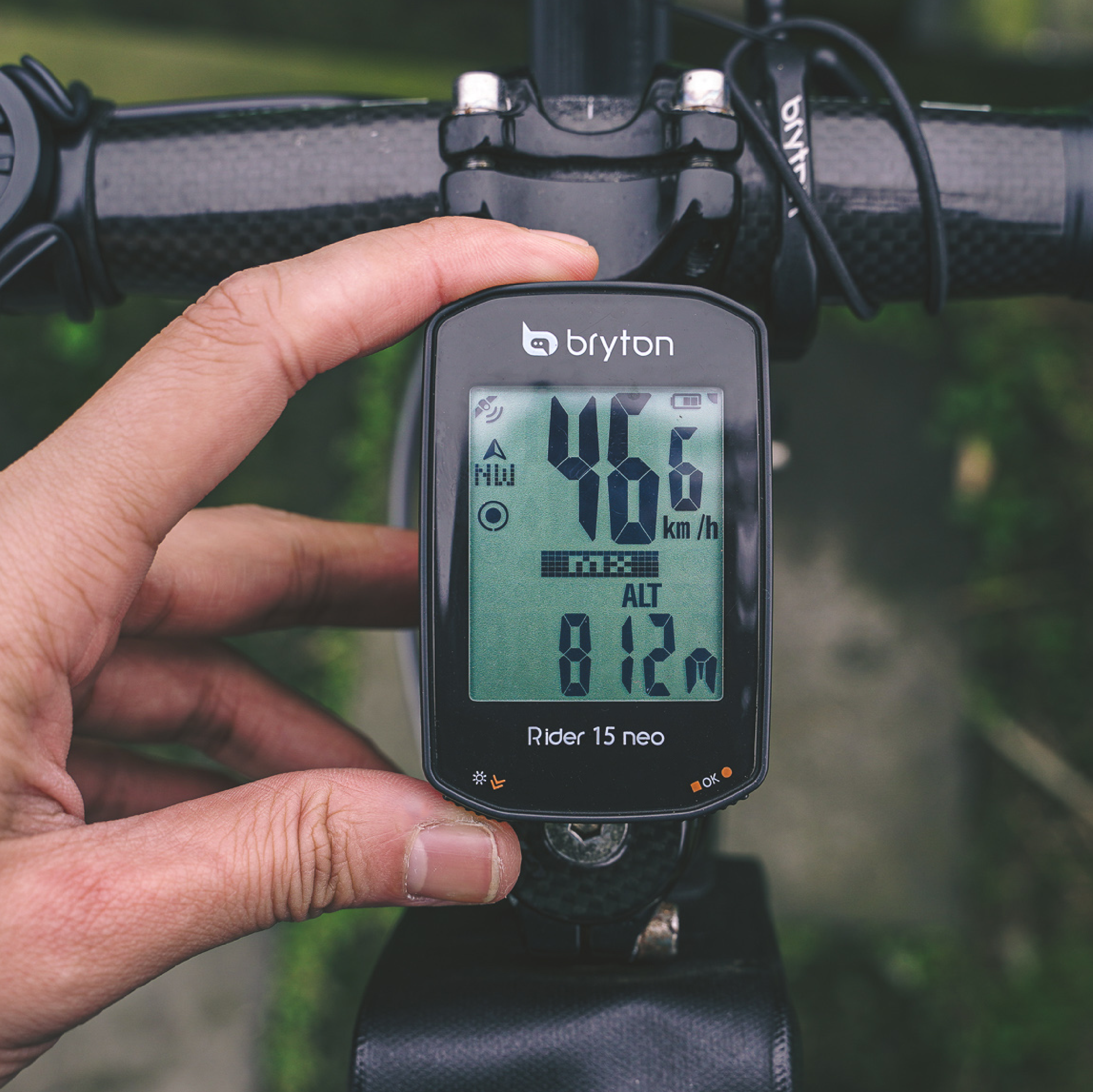 Compteur GPS Bryton Rider 15 néo Villeneuve Cycles
