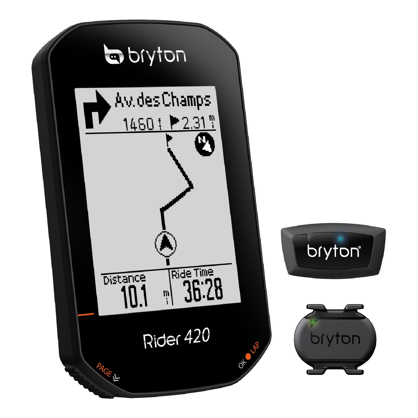 Bryton Rider 420 GPS Bike| Cycling Computer for Cycling & Racing 