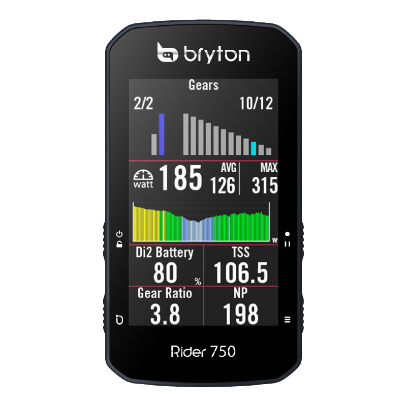 Bryton Rider 750  GPS Bike Computers for Cycling & Racing