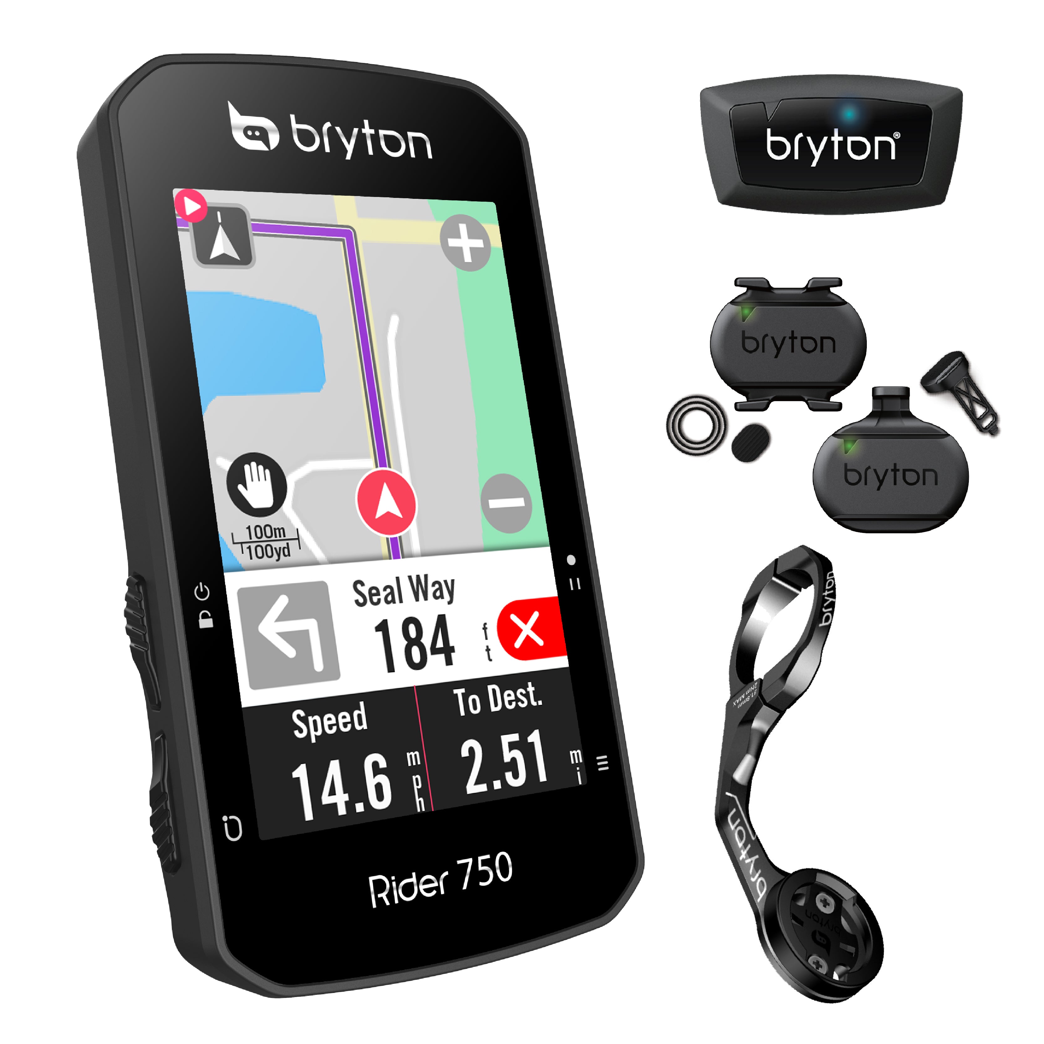 Bryton Rider750E  スマートデュアルセンサー付き不要となり出品します