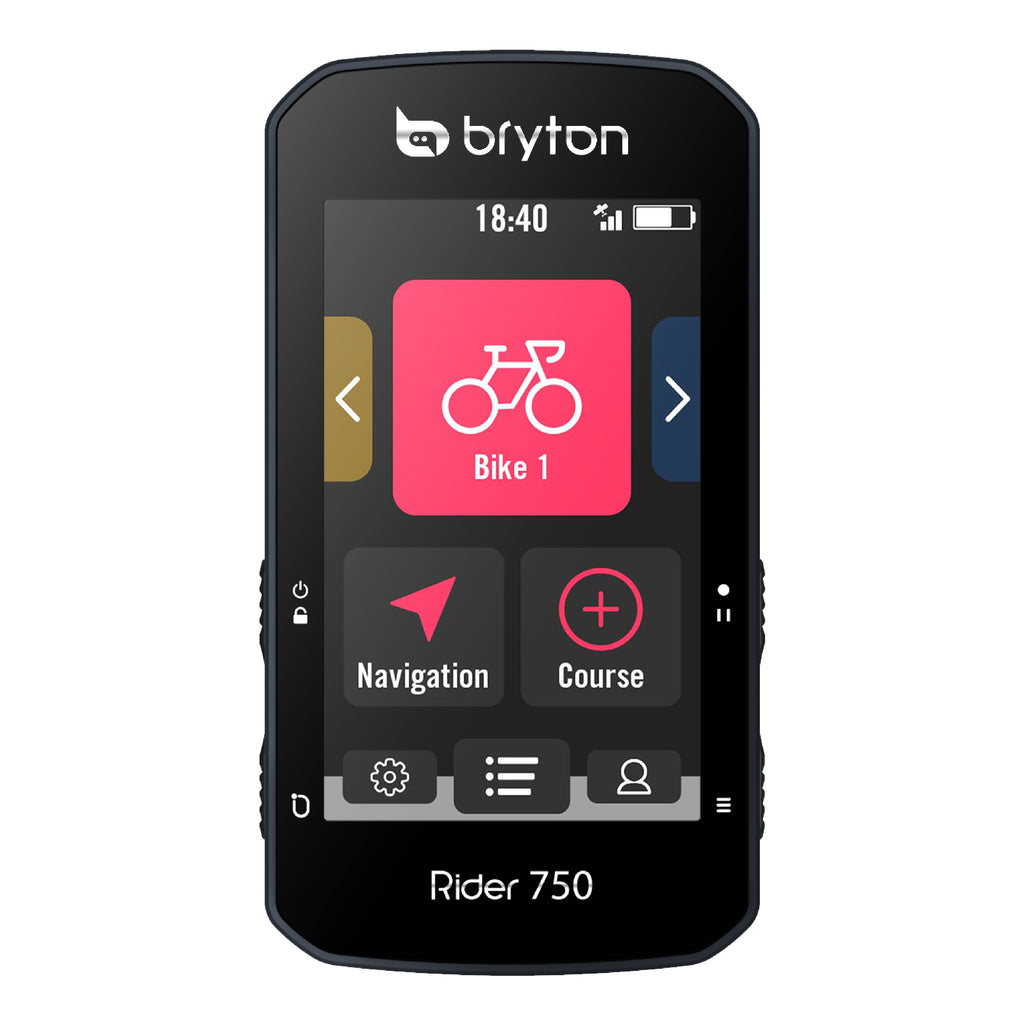 Bryton Rider 750 SE | GPS Bike Computers for Cycling & Racing 