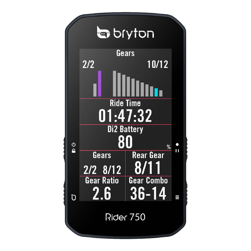 Bryton Rider 750 | GPS Bike Computers for Cycling & Racing 